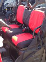 Polaris Ranger XP 900 One Piece Backrest Seat Covers (Full Size)