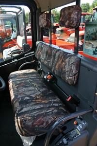 Kubota RTV1100 Seat Covers with Head Rest Covers