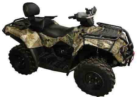 EFI XT 2008 ATV Cover Camouflage Fits Can-Am Bombardier Outlander 400 H.O 
